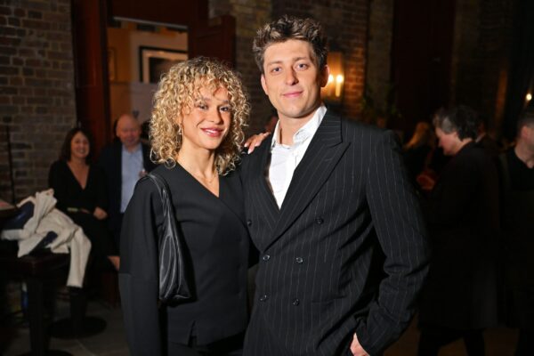LONDON, ENGLAND - FEBRUARY 01: Sophia Turner and Tom Francis attend the "One For The Boys Presents Love Life : West End Unites Against Cancer" After Party on February 1, 2026 in London, England. 

Photo by Dave Benett