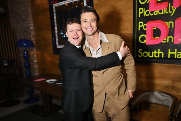 LONDON, ENGLAND - FEBRUARY 01: Ben Joyce and Jordan Luke Gage attend the "One For The Boys Presents Love Life : West End Unites Against Cancer" After Party on February 1, 2026 in London, England. 

Photo by Dave Benett